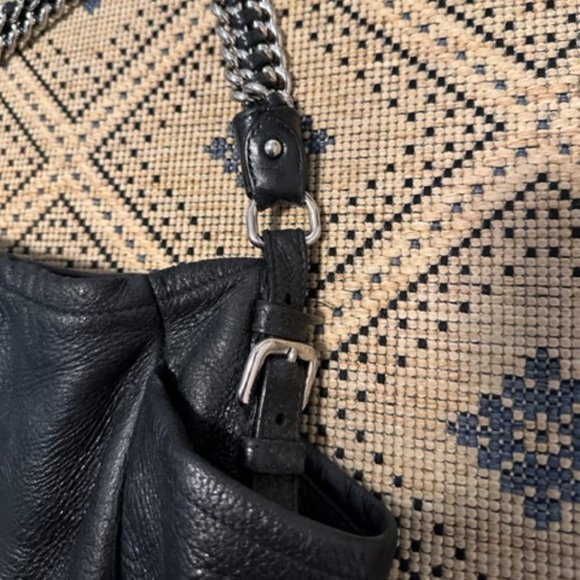 Prada Black Leather Stingray Shoulder Bag - Picture 6 of 9